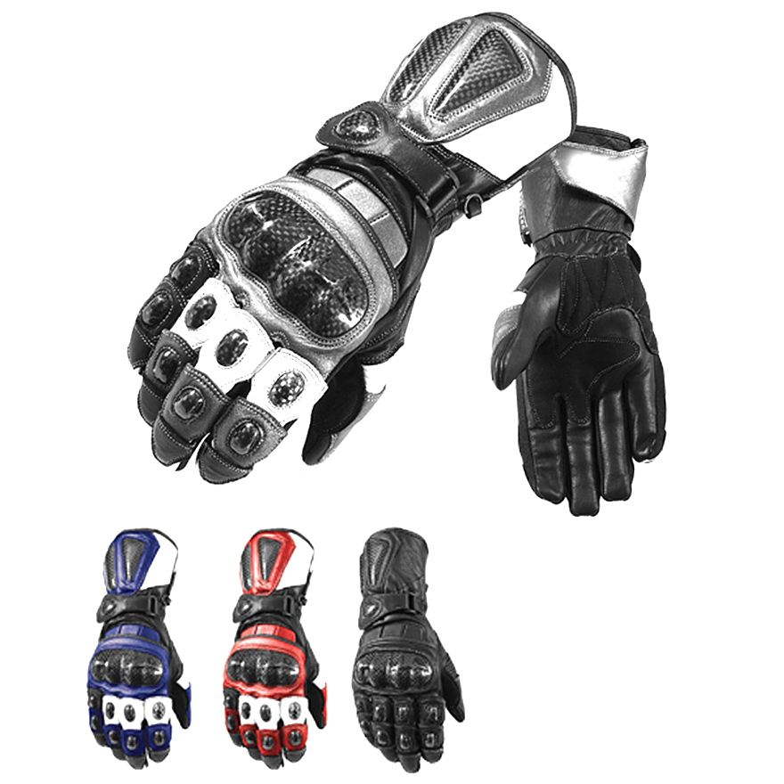 Motorbike Leather Gloves