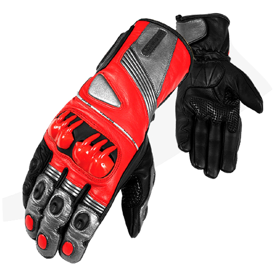 Motorbike Leather Gloves